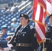 BG Collard throws opening pitch at Tarpons game