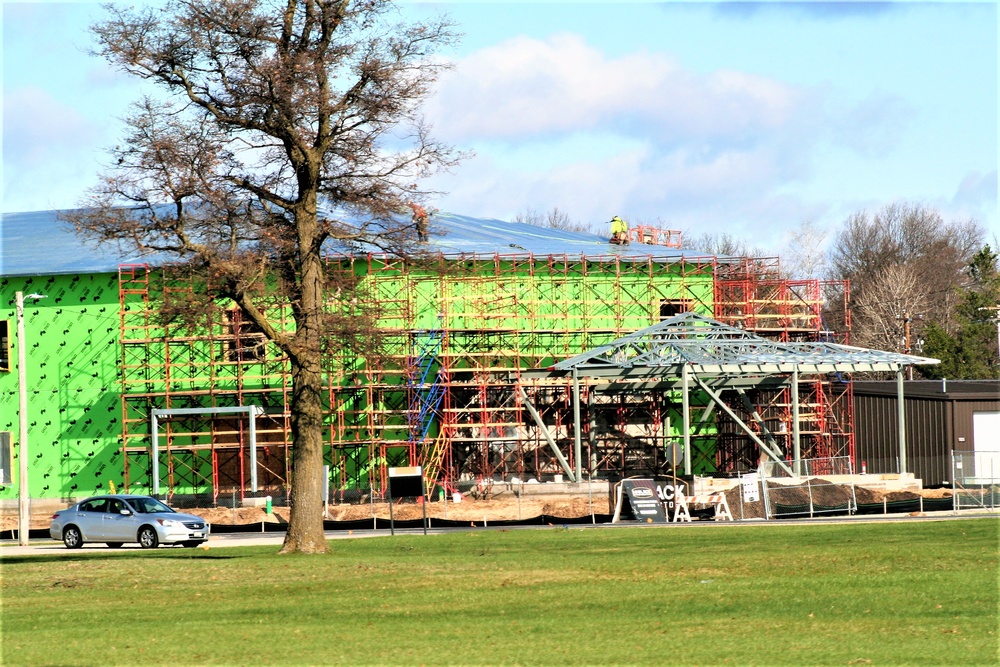 April 2023 construction operations of $11.96 million transient training brigade headquarters at Fort McCoy