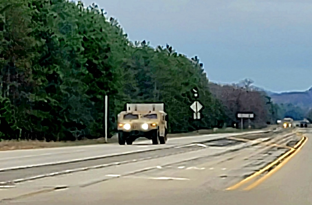 April 2023 training operations at Fort McCoy