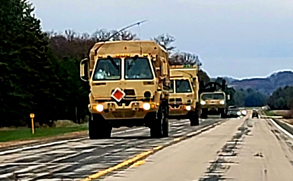 April 2023 training operations at Fort McCoy