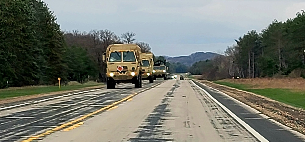 April 2023 training operations at Fort McCoy