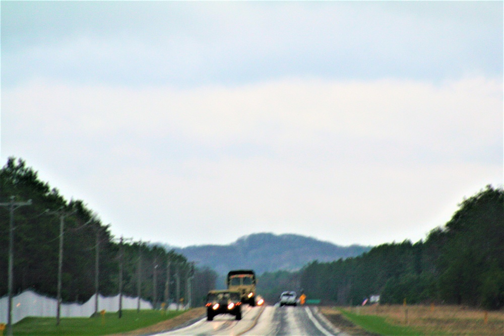 April 2023 training operations at Fort McCoy