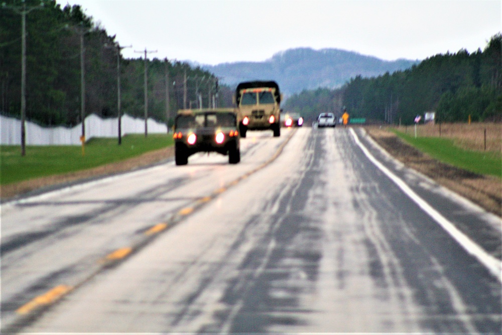 April 2023 training operations at Fort McCoy