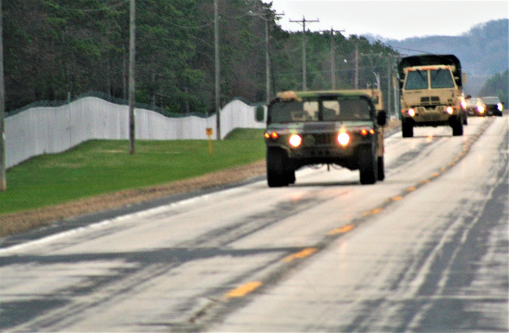 April 2023 training operations at Fort McCoy