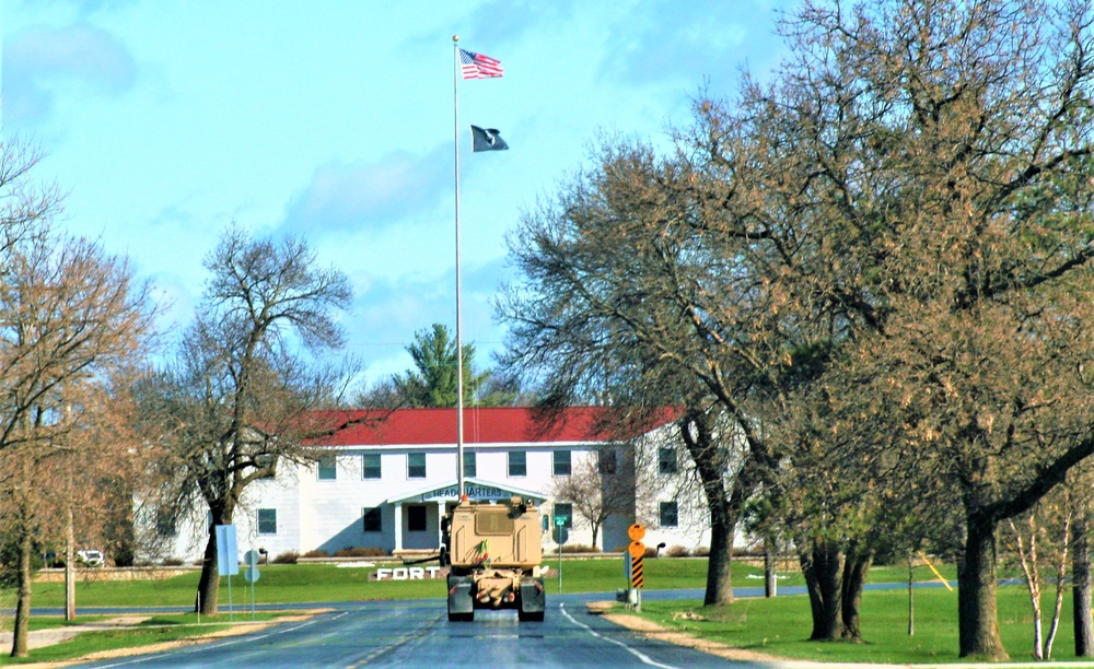 April 2023 training operations at Fort McCoy