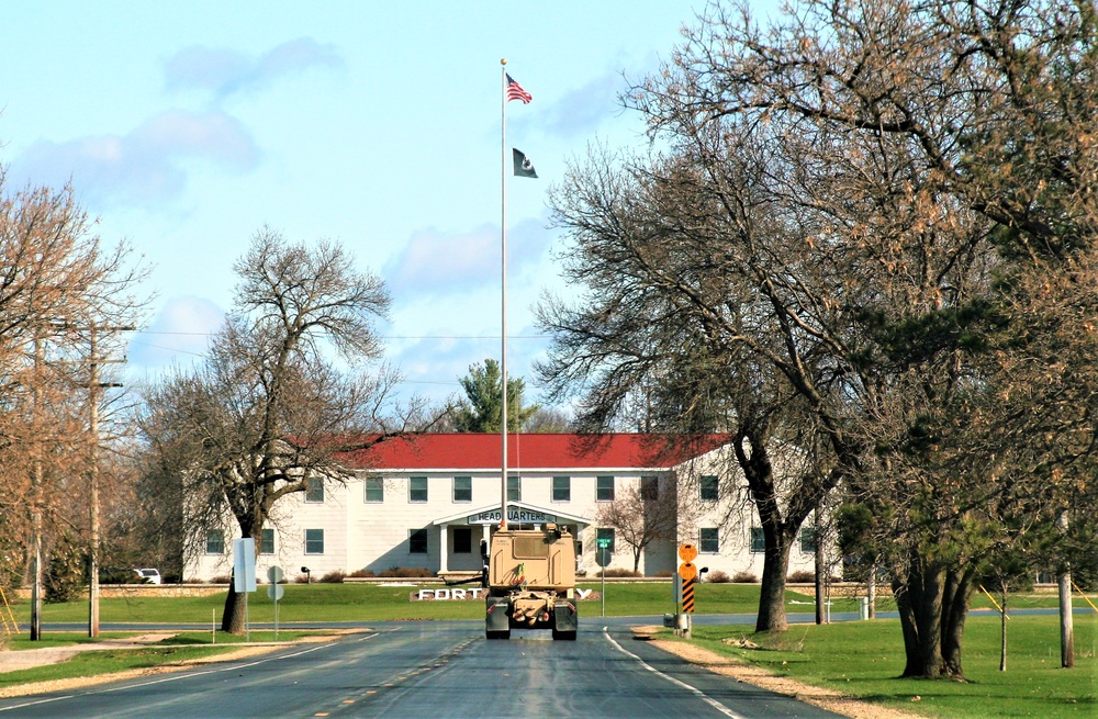 April 2023 training operations at Fort McCoy