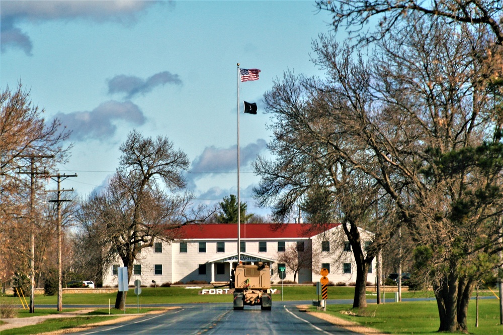 April 2023 training operations at Fort McCoy