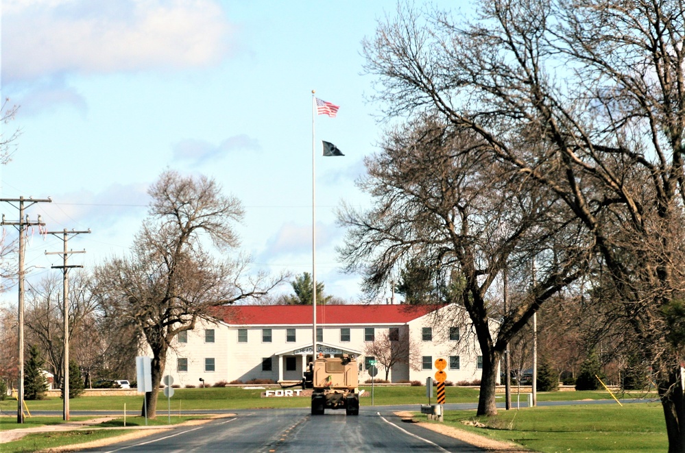 April 2023 training operations at Fort McCoy