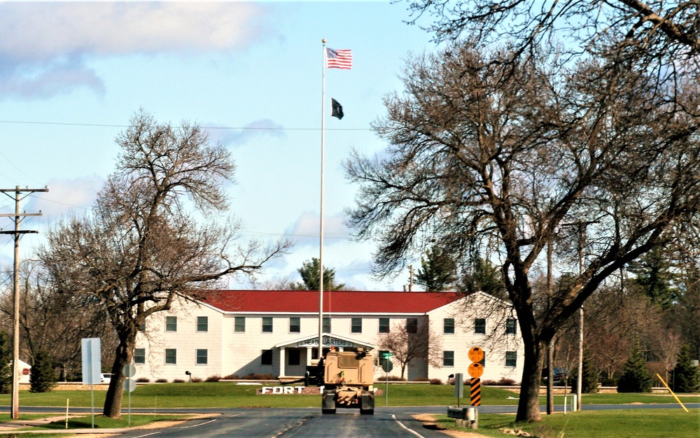 April 2023 training operations at Fort McCoy