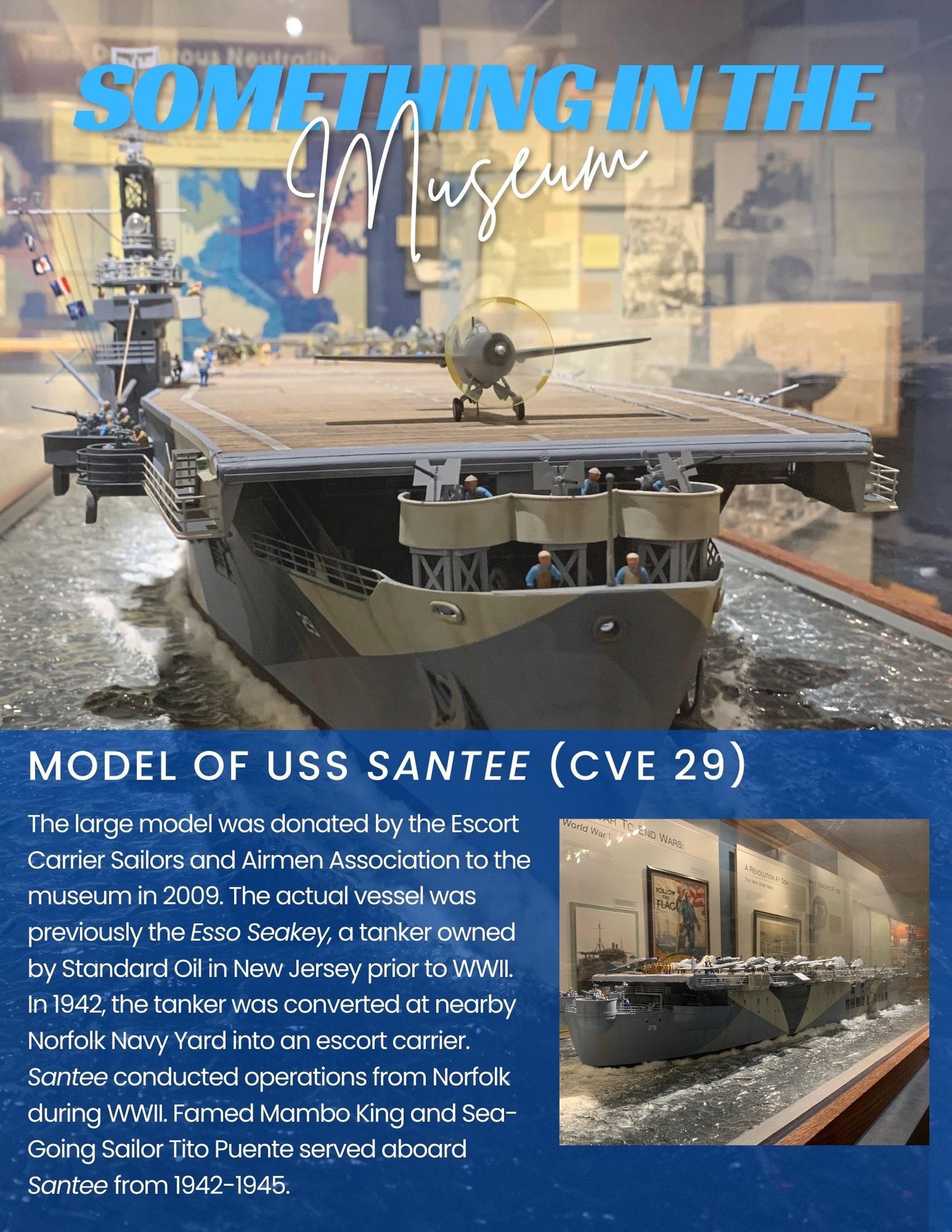 DVIDS - Images - Something in the Museum Series: Escort Carrier Model  [Image 7 of 7]