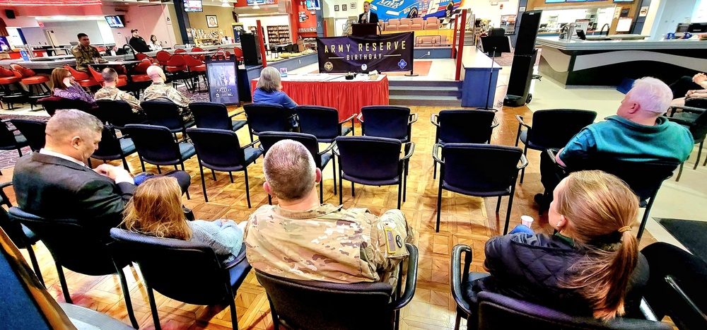 Fort McCoy holds special birthday celebration for Army Reserve’s 115th birthday