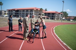 USSOCOM Commander and Command Sgt. Maj. Visit Warrior Games Training Camp