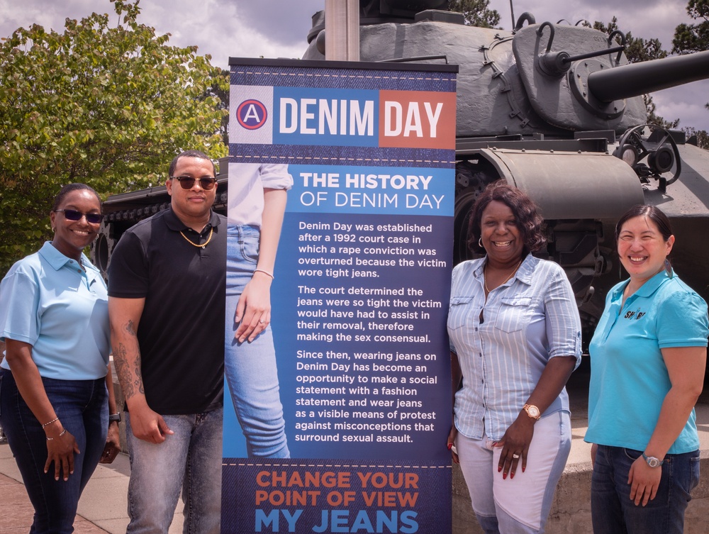 USARCENT recognizes Sexual Assault Awareness and Prevention Month with “Denim Day”