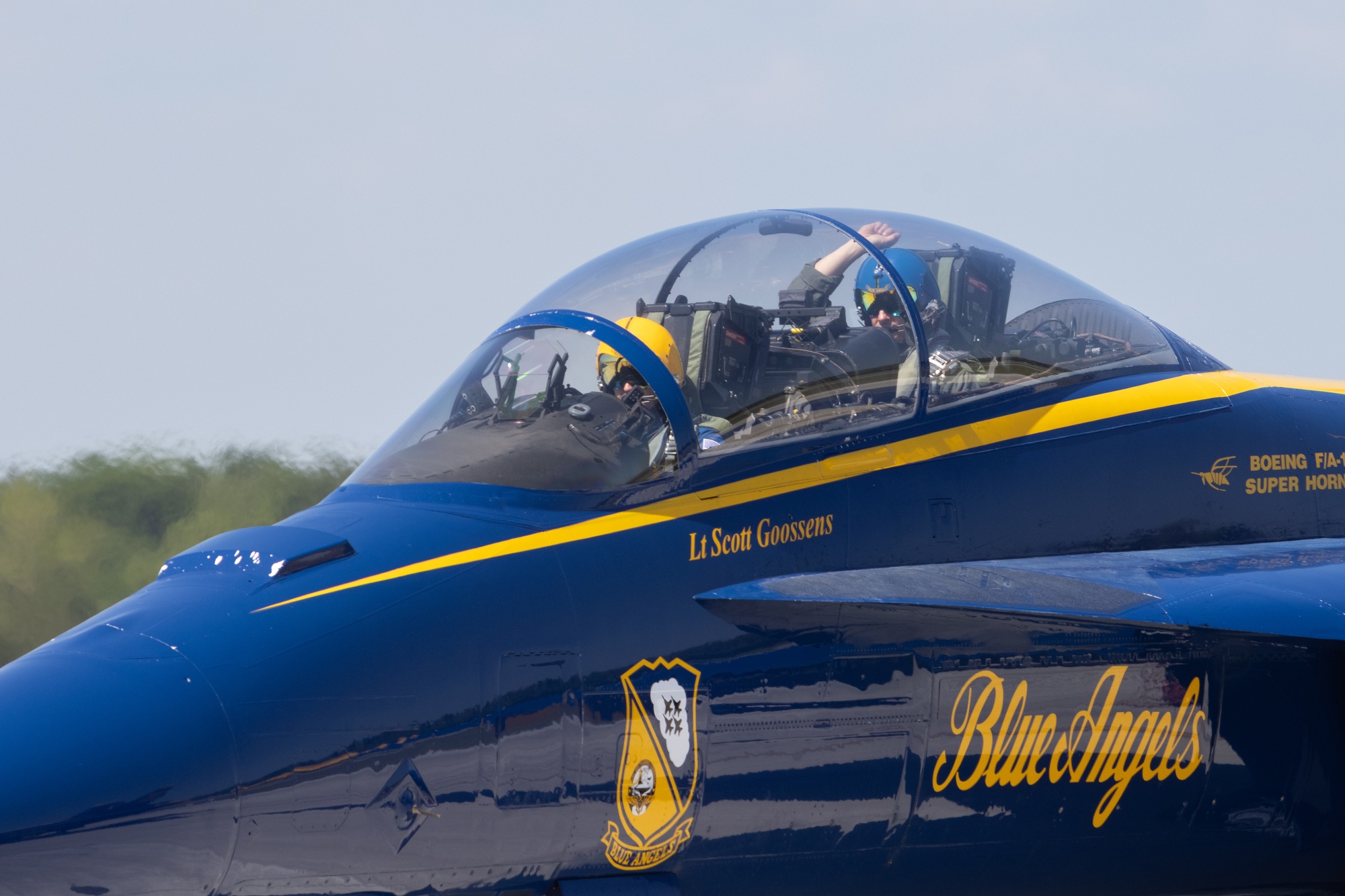 DVIDS - Images - Sgt Maj Alfaro rides with the Blue Angels [Image 1 of 20]