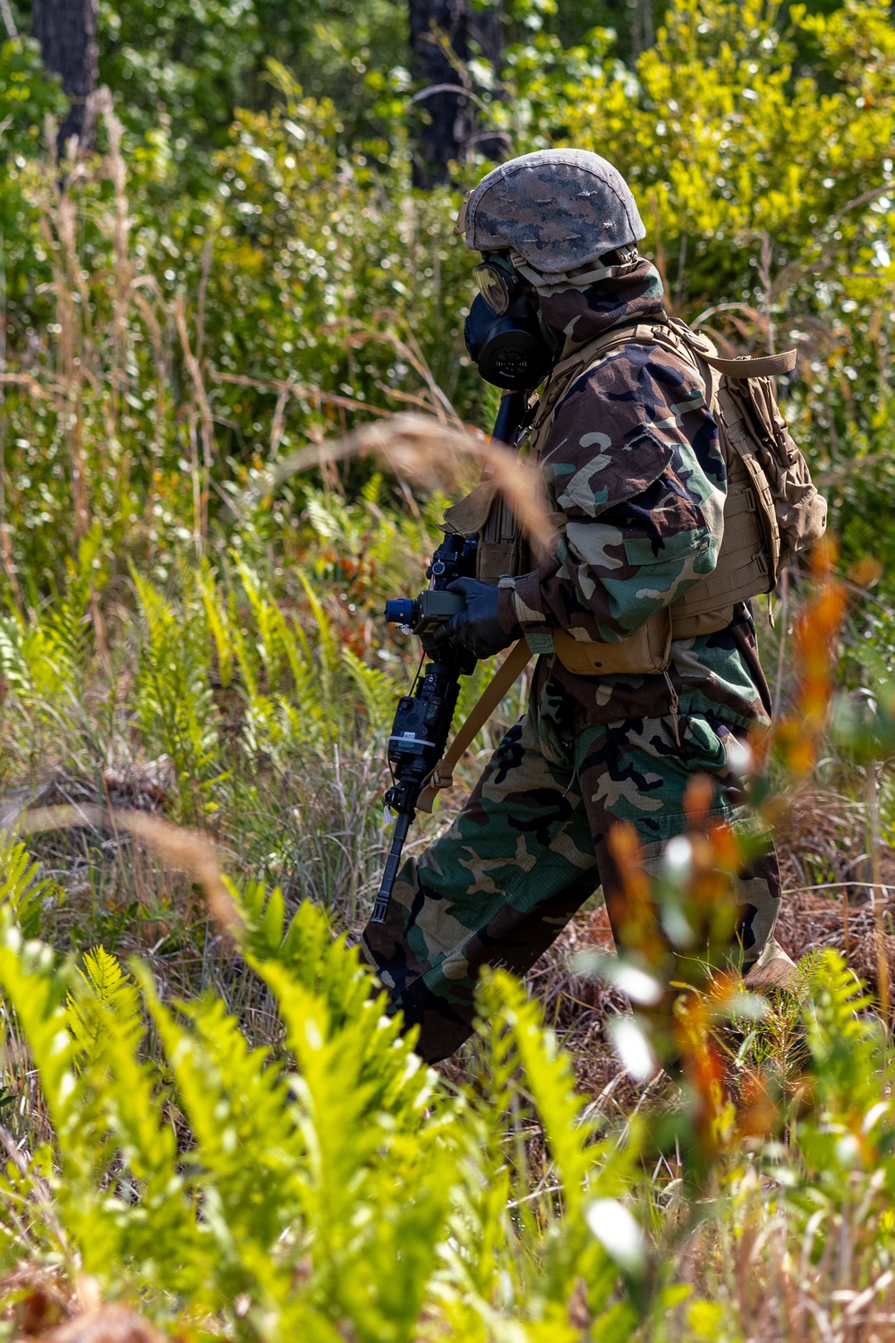 HQ Battalion FEX CBRN Training