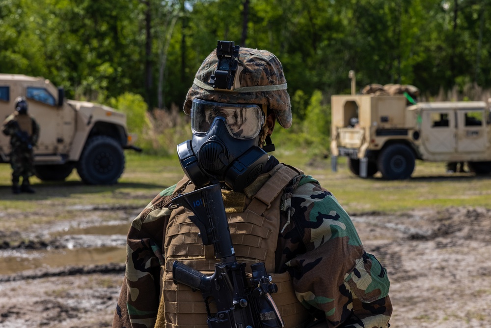 HQ Battalion FEX CBRN Training