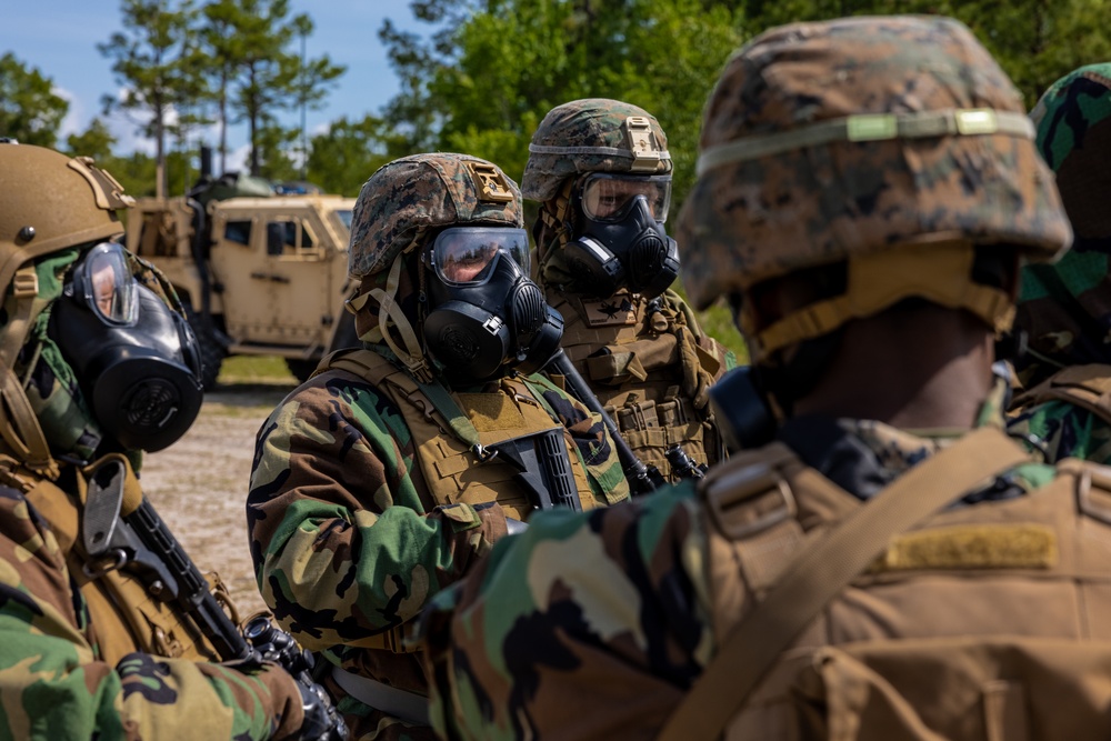 HQ Battalion FEX CBRN Training