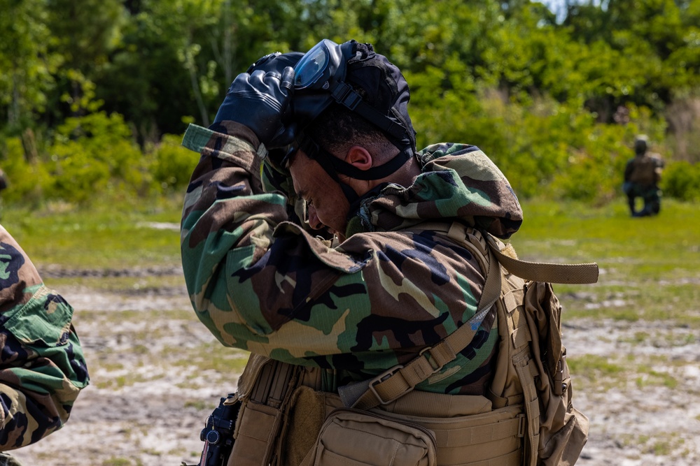 HQ Battalion FEX CBRN Training