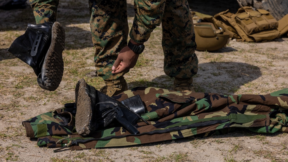 HQ Battalion FEX CBRN Training