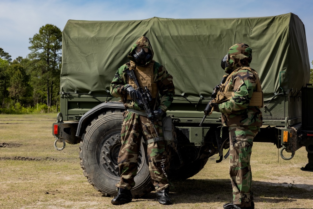 HQ Battalion FEX CBRN Training