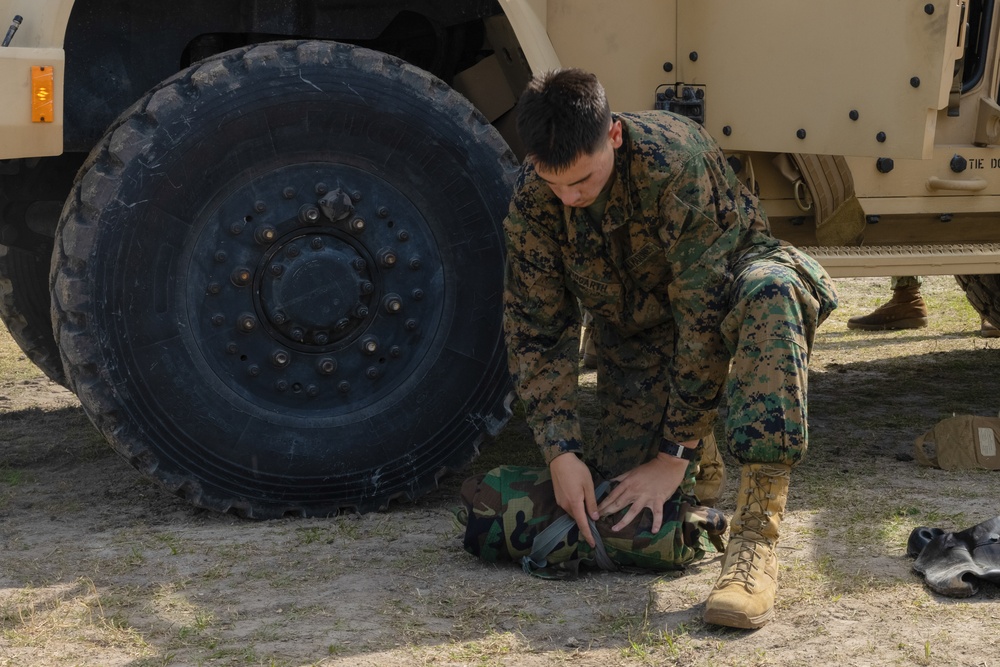 HQ Battalion FEX CBRN Training