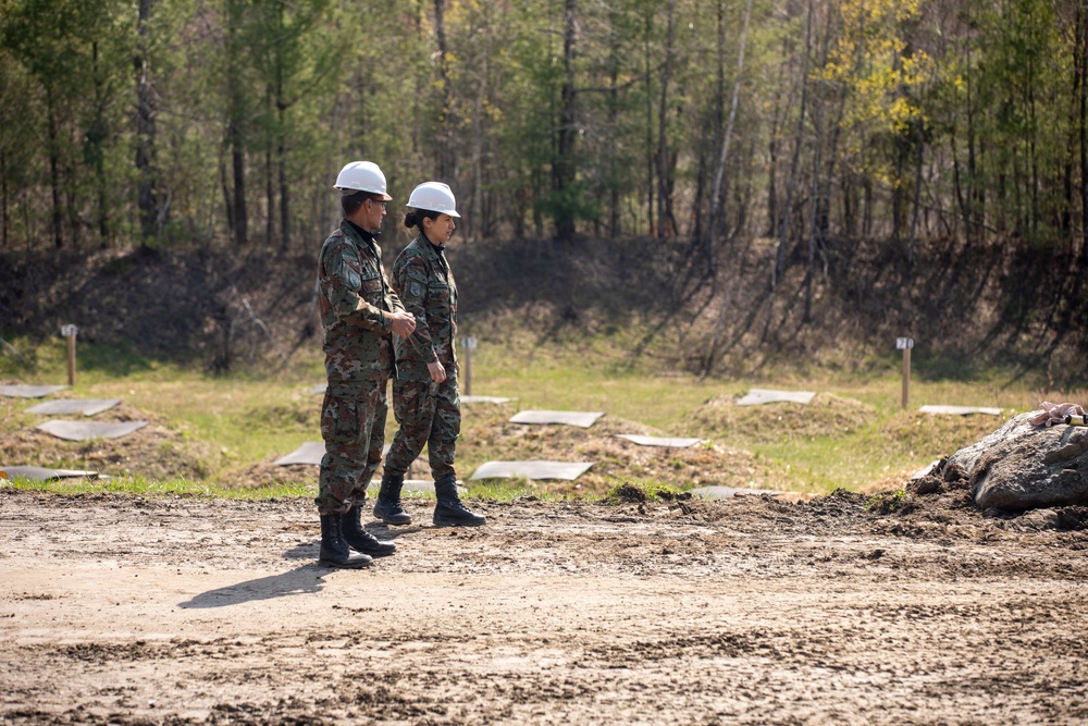 Vermont National Guard Engineers Train with State Partner North Macedonia