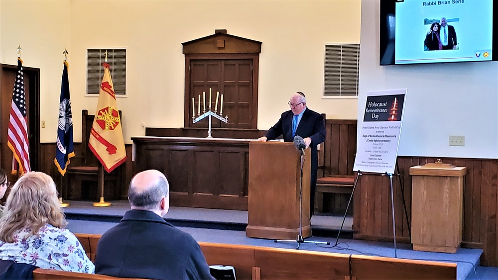 DVIDS - Images - Fort McCoy observes 2023 Holocaust Remembrance Day ...