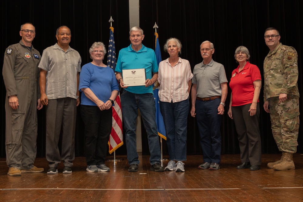 SJAFB recognizes top volunteers