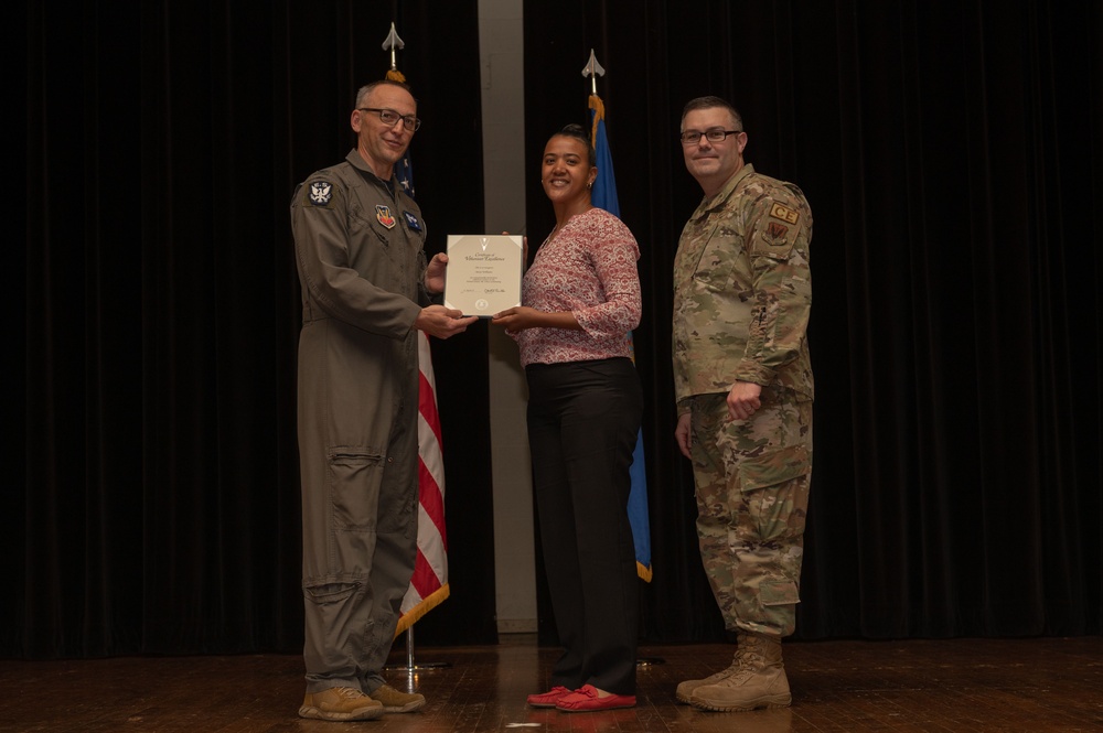 SJAFB recognizes top volunteers