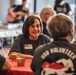 Wright-Patt Leadership show their appreciation to USO volunteers