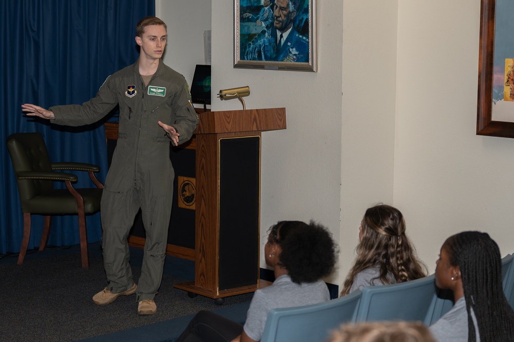 DVIDS Images Schertz Young Leaders Group JBSARandolph Base Tour