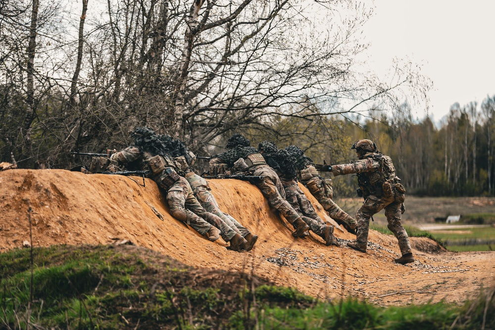 Platoon Live Fire Exercise