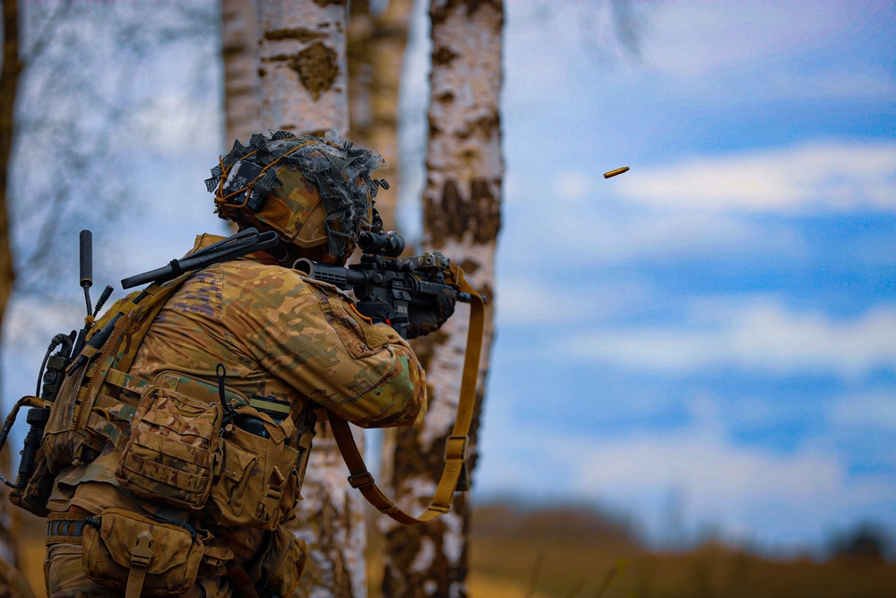 Platoon Live Fire Exercise