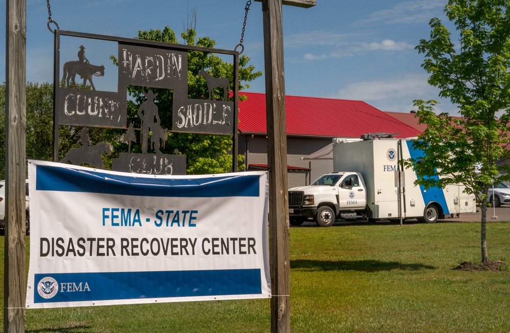 FEMA Mobile Disaster Recovery Center Open in Hardin County