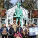Air National Guard leaders visit with Fallen Malaysian Officer's family