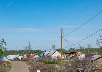 Massive Debris Still Visible After Tornado