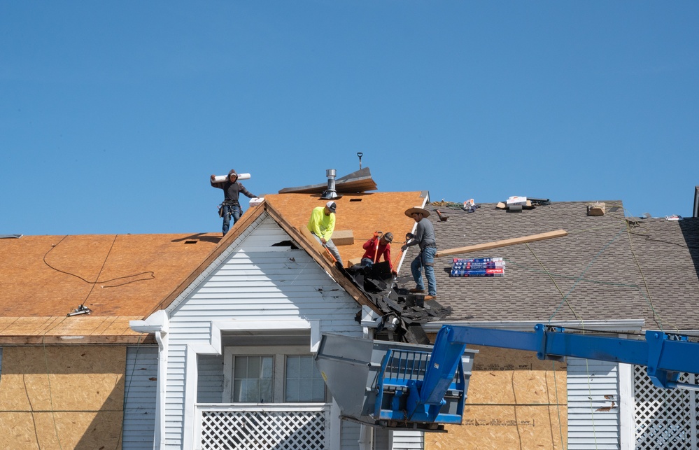 Recovery from Tornado in Covington