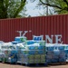 Supplies Available of Tornado Survivors at Cobb Park in Covington