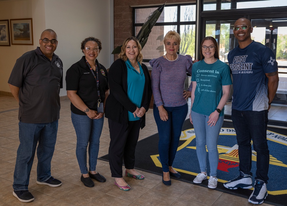 49th Wing wears denim to raise sexual assault awareness