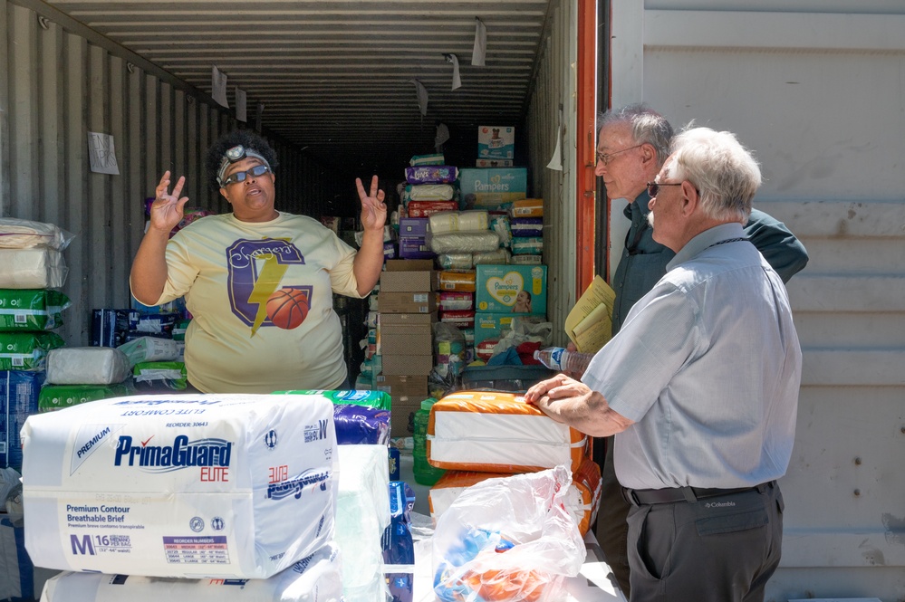 FEMA Volunteer Liasison Team Meets With Non-Profits in Covington