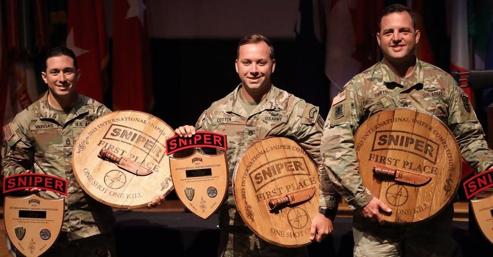 U.S. Army National Guard Sniper Team Won 2023 International Sniper Competition