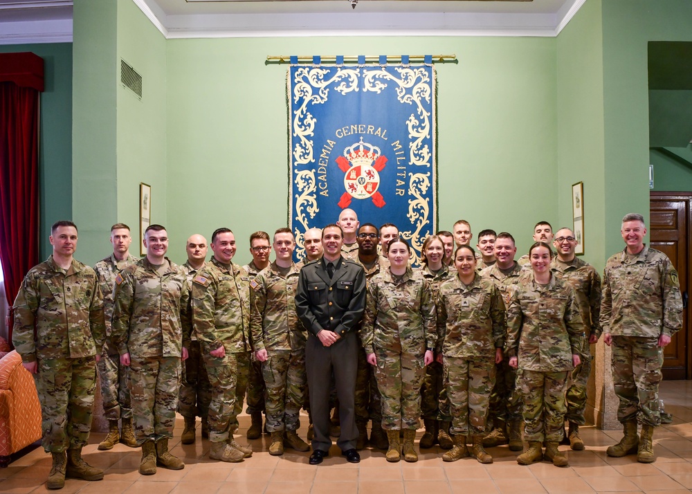 U.S. Army Europe and Africa Band &amp; Chorus members Zaragoza Rehearsal