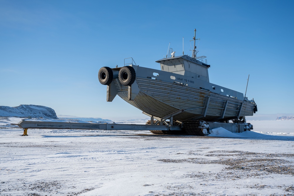 The Air Force's only tug boat