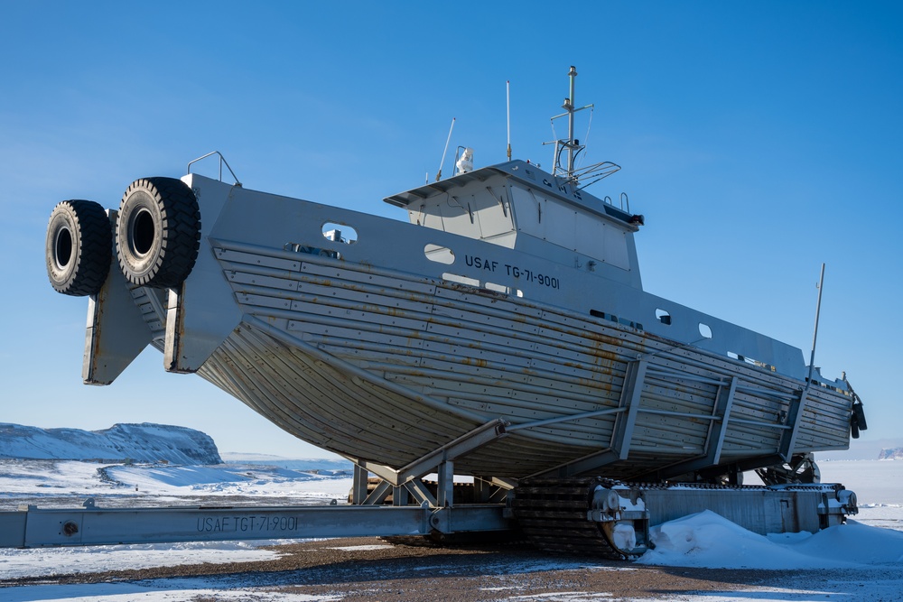 The Air Force's only tugboat