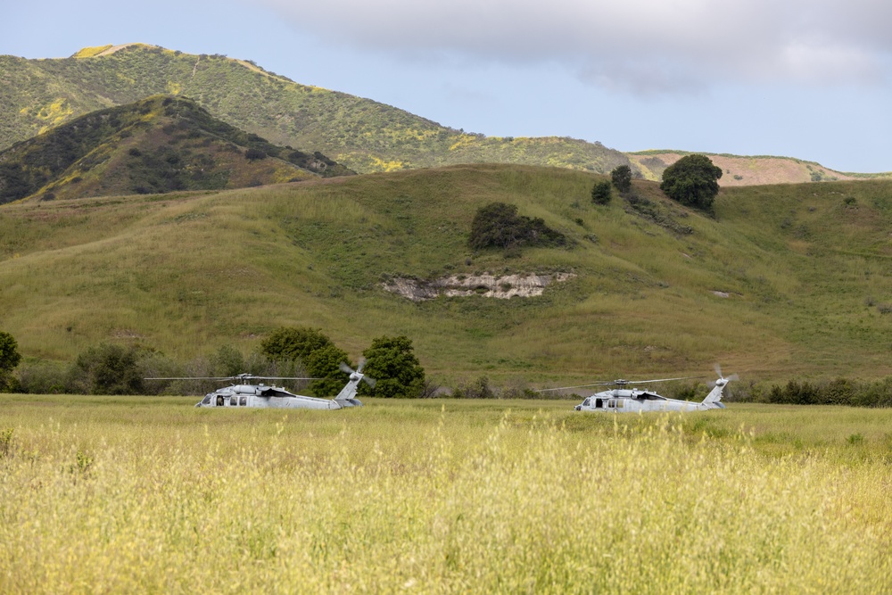 Service members train for annual firefighting exercise