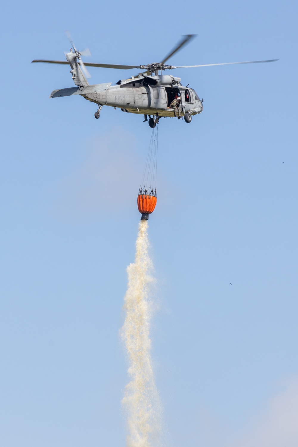 Service members train for annual firefighting exercise