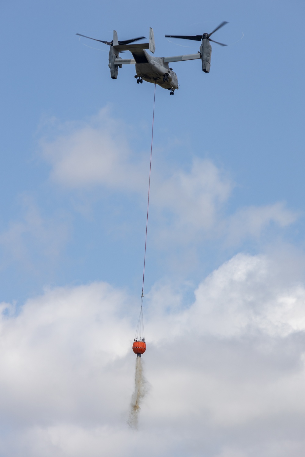 Service members train for annual firefighting exercise