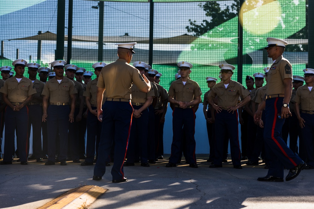 MRF-D Marines participate in the Anzac Day Parade