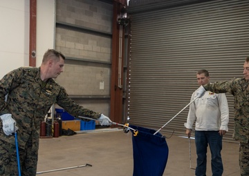 MRF-D medical staff learn about venomous snakes