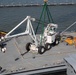 George Washington Onloads Carrier Vessel Crash Crane